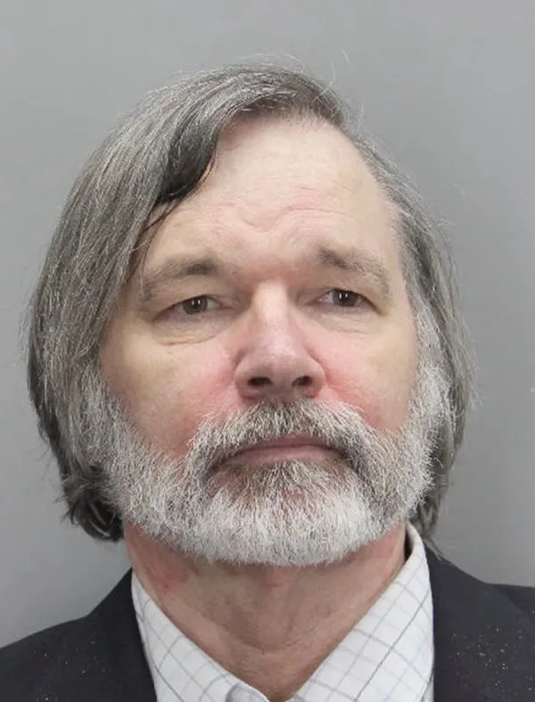 Paul Boyne's mugshot from his arrest in Virginia