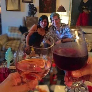 DOS branded slave Jimena Garza with her husband, Omar Boone.