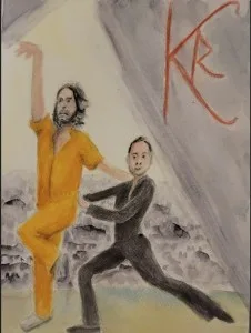 Raniere claims he was not able to have sufficient contact with his power of attorney. Painting by MK10ART