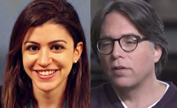 Tanya Hajjar read the chats and emails of defendant Keith Alan Raniere on the morning of June 5 in Brooklyn federal court.