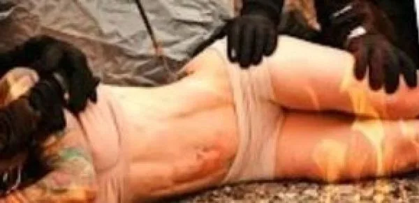 The branding is done on the pubic region so it will not be embarrassing to a woman in public.