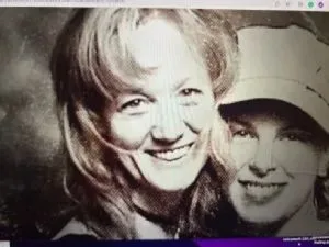 Barbara Bouchey with Sara Bronfman