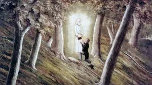 Joseph Smith gets a visit from a celestial being