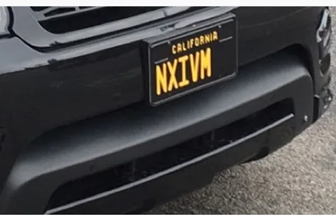 Someone in Hollywood Has a Range Rover With ‘NXIVM’ License Plate
