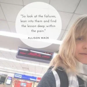 Allison Mack offered many inspirational quotes for her followers.
