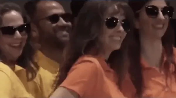 Jileta salsa dancing in V-Week 2016.