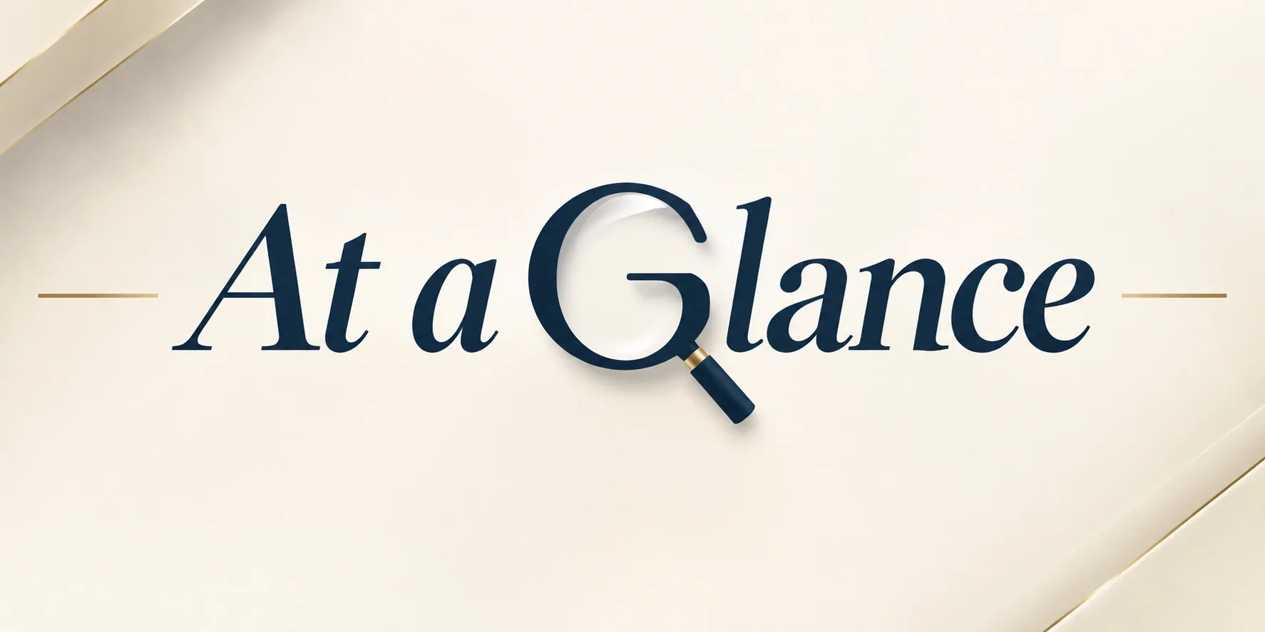 At a Glance