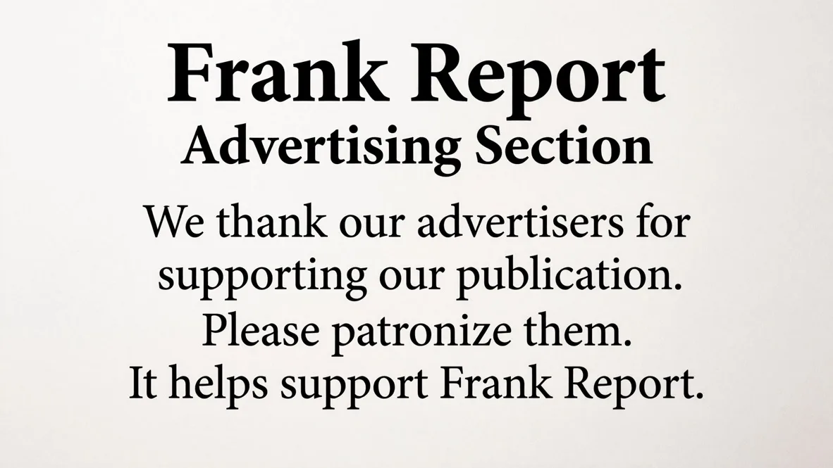 frank report advertising