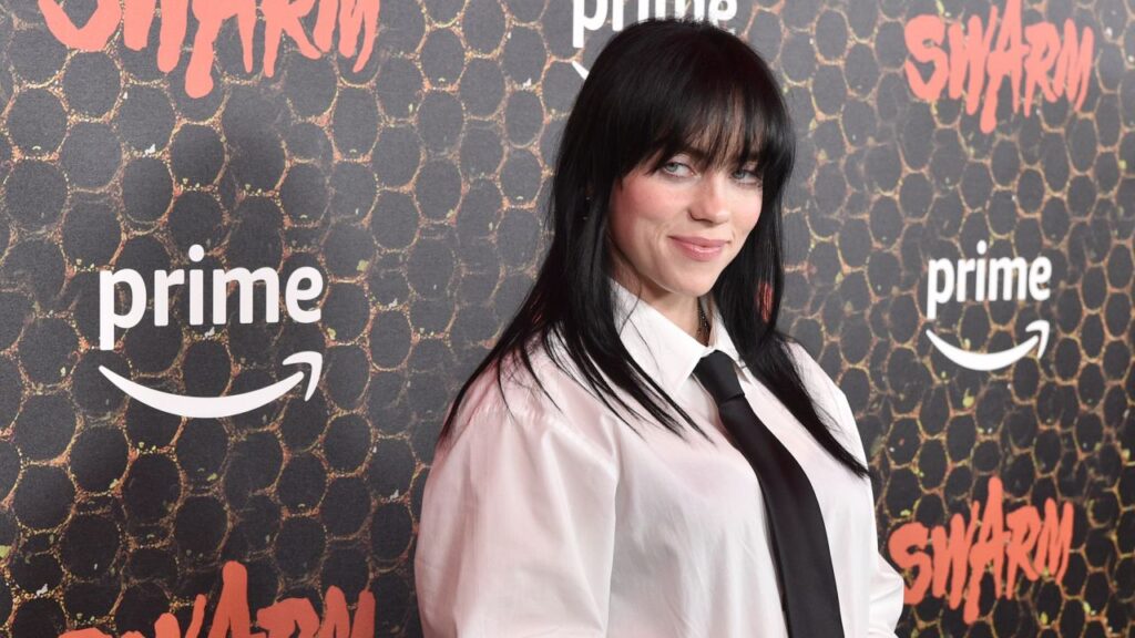 Billie Eilish at the Swarm Premiere