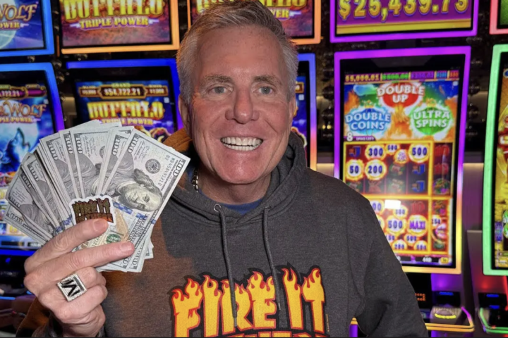 Vegas Matt Holding Money