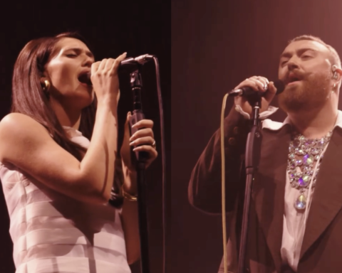 Sienna Spiro and Sam Smith