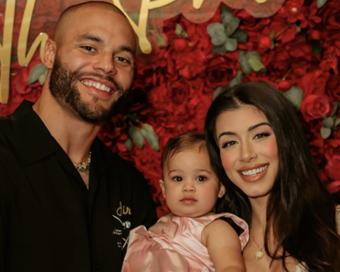 Dak Prescott and Sarah Jane Ramos via Instagram