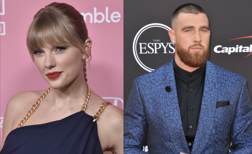Taylor Swift and Travis Kelce