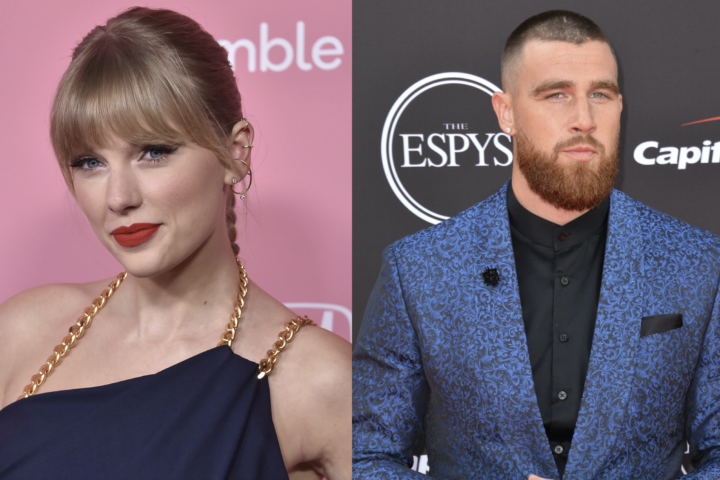 Taylor Swift and Travis Kelce