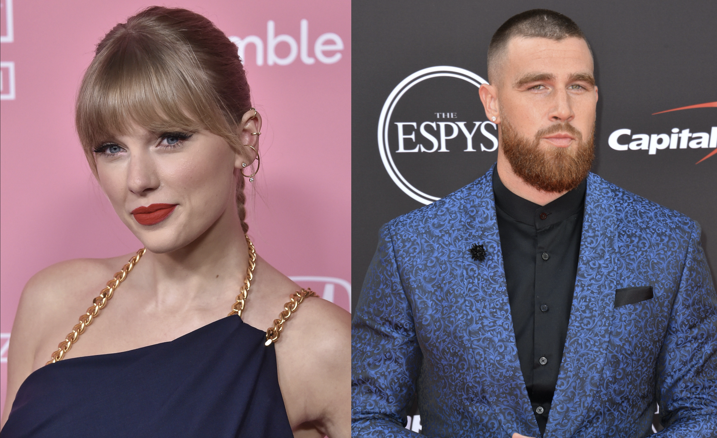Taylor Swift and Travis Kelce