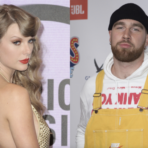 Taylor Swift and Travis Kelce