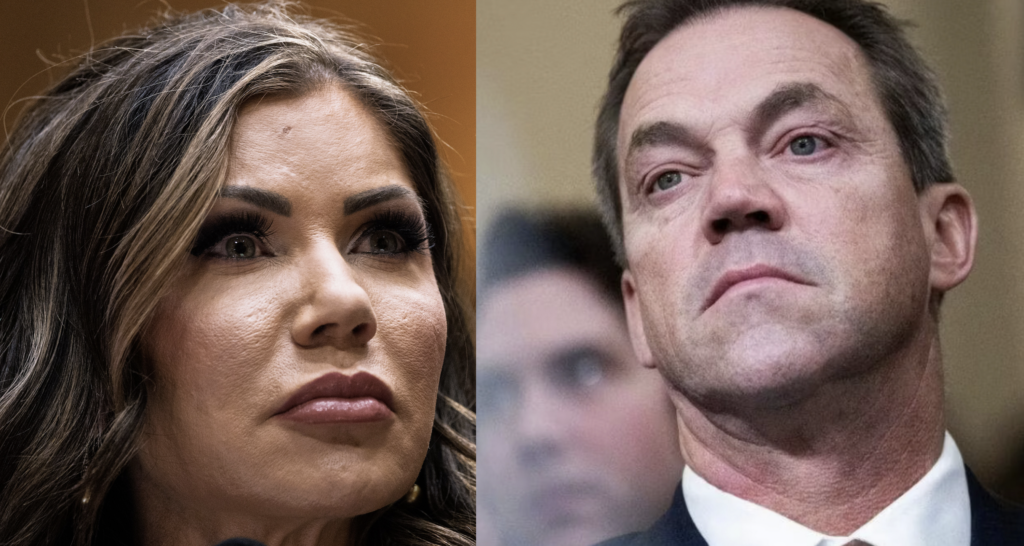 Kristi Noem and Byron Noem