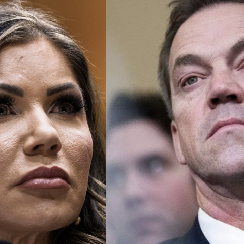 Kristi Noem and Byron Noem