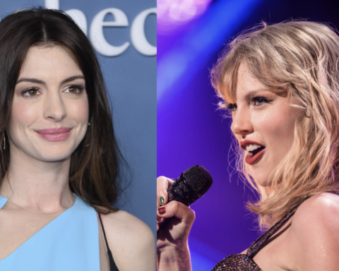 Anne Hathaway and Taylor Swift