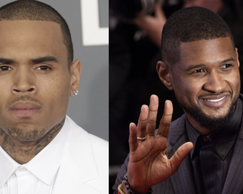 Chris Brown and Usher