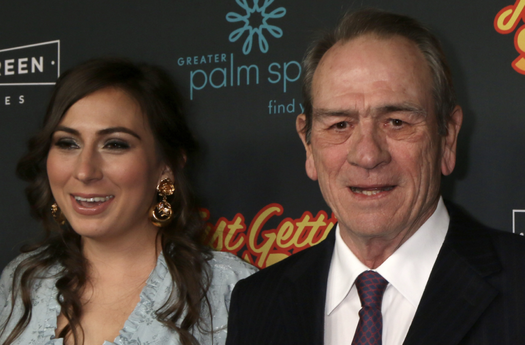 Tommy Lee Jones and Victoria Jones