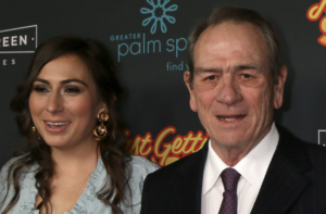 Tommy Lee Jones and Victoria Jones