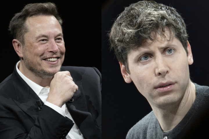 Elon Musk and Sam Altman