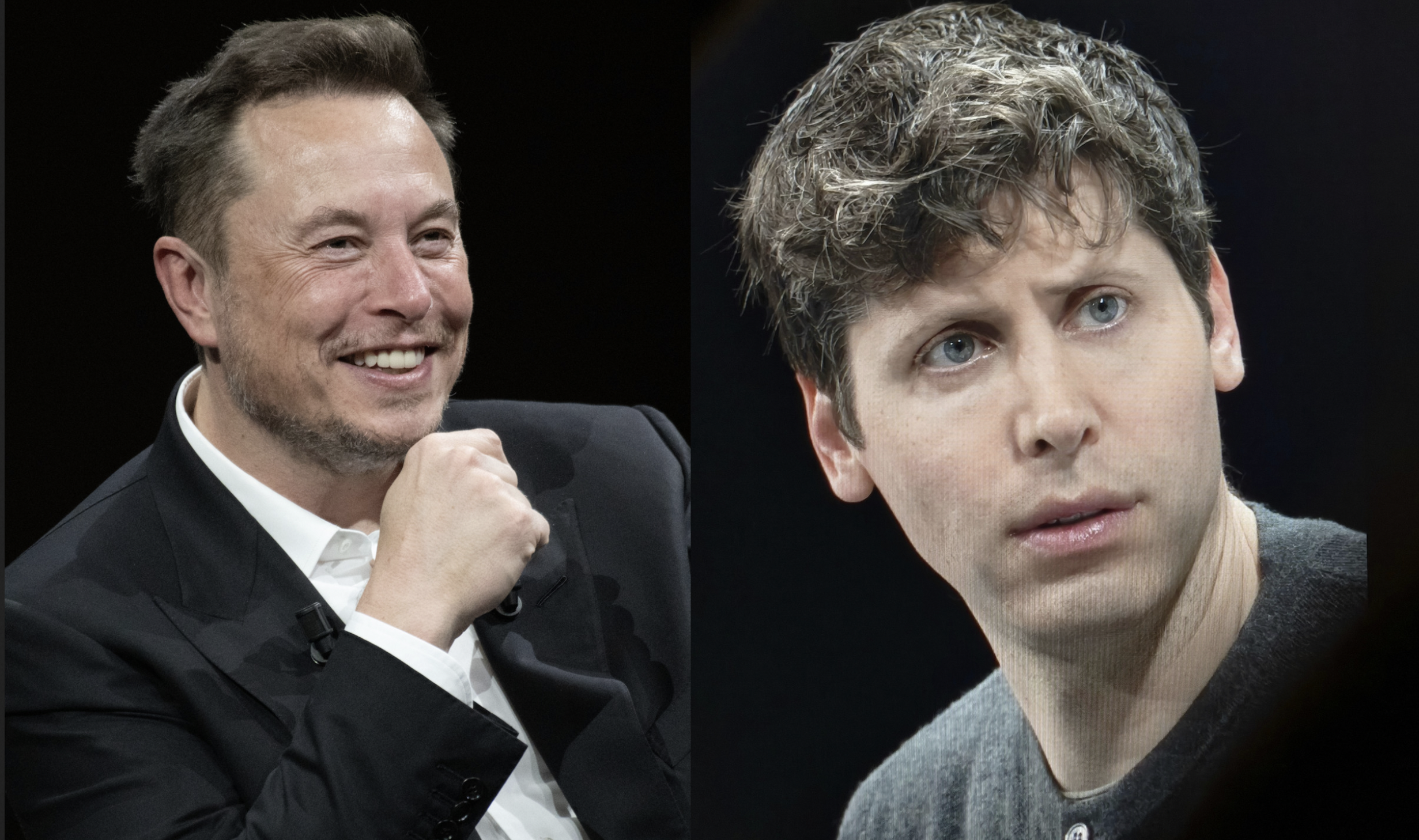 Elon Musk and Sam Altman